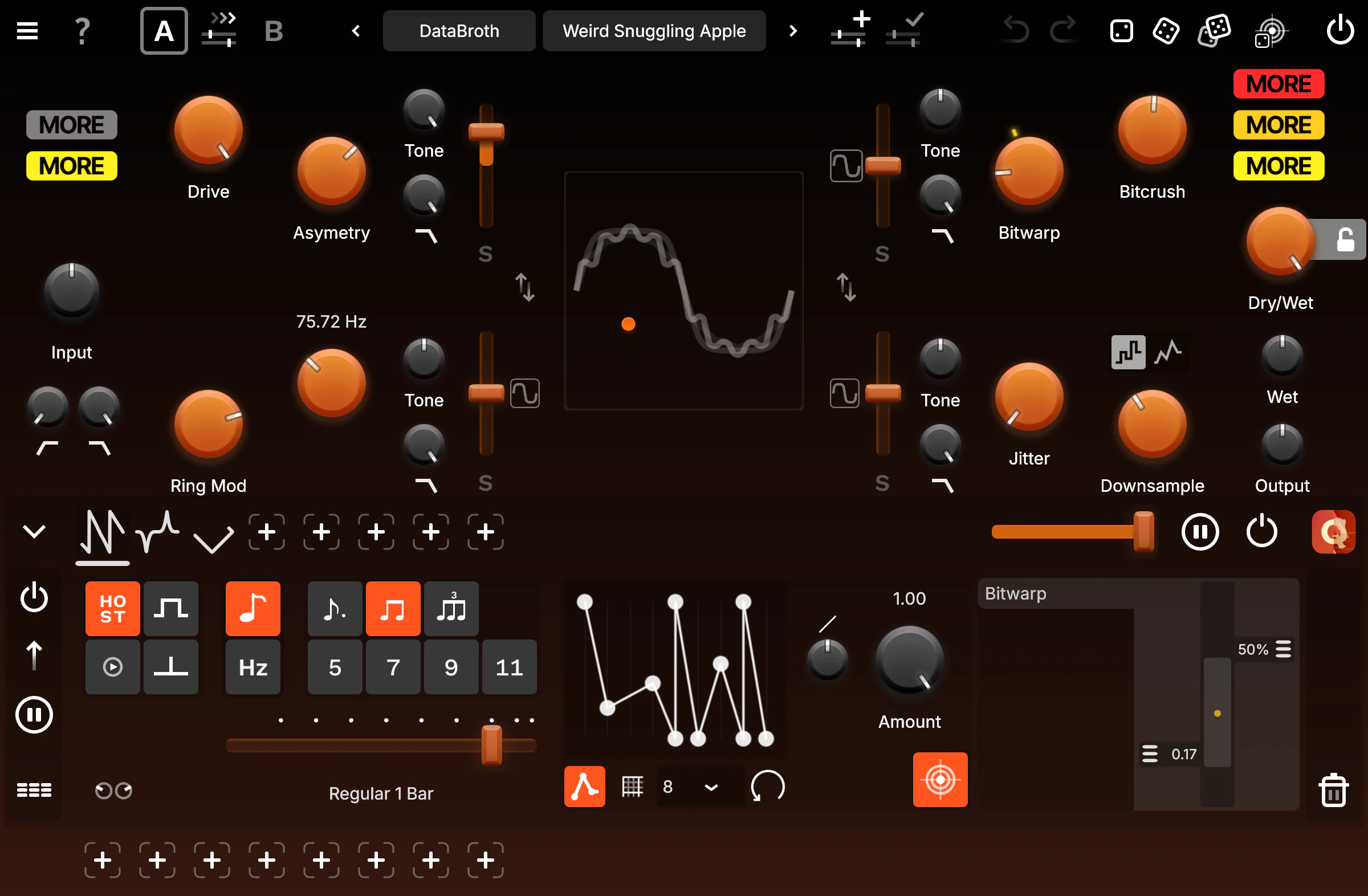Quantum Distortion UI